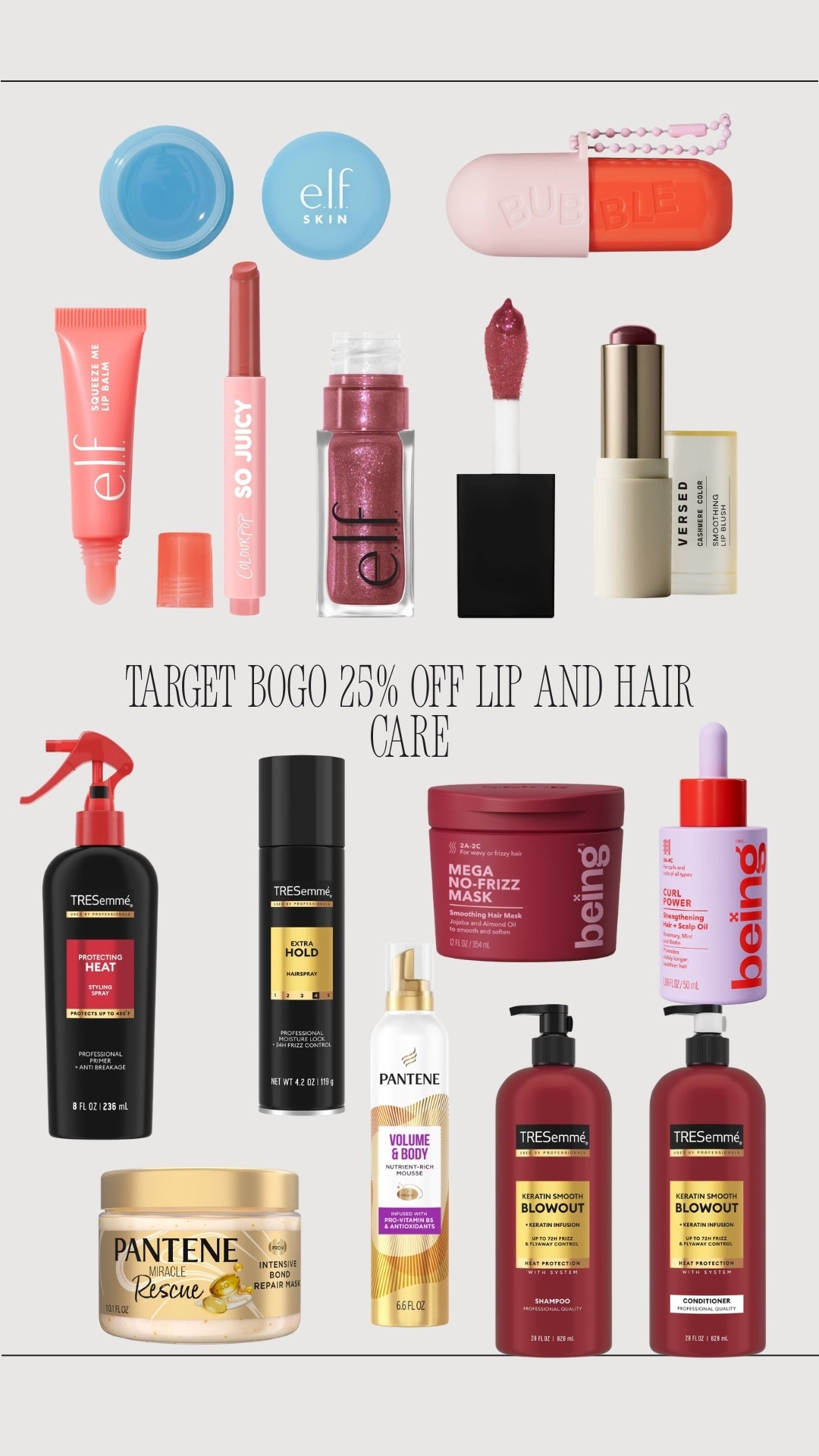 Buy one get one lip and hair care

#LTKgrwm #LTKBeauty #LTKselfcare
