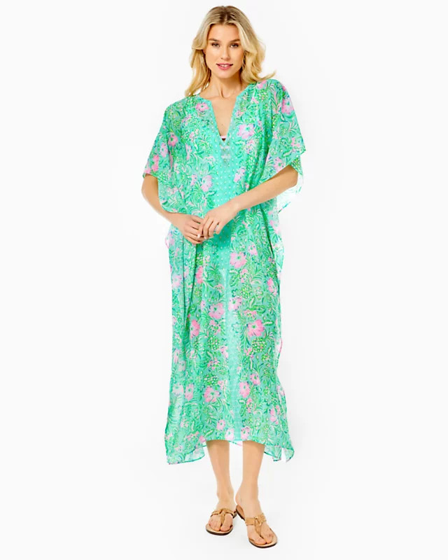 Cuca Maxi Caftan Cover-Up | Lilly Pulitzer
