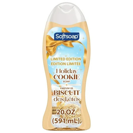 Softsoap Limited Edition Moisturizing Body Wash, Holiday Cookie Scent, 20 fl oz | Walmart (US)