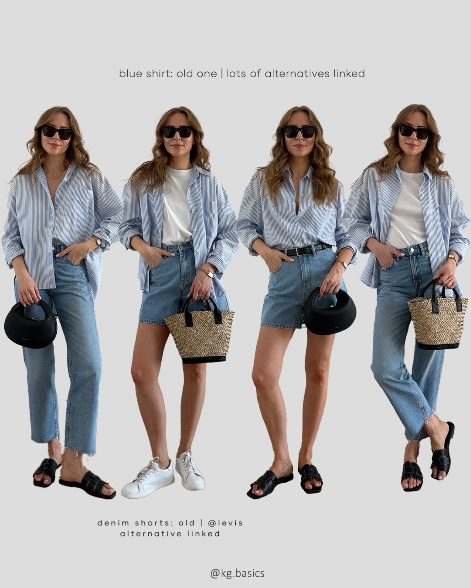 #blueshirt #strippedshirt #stripes #denim #denimshorts #styleinspo #weekofoutfits #summershorts

#LTKsummer #LTKeurope #LTKstyletip