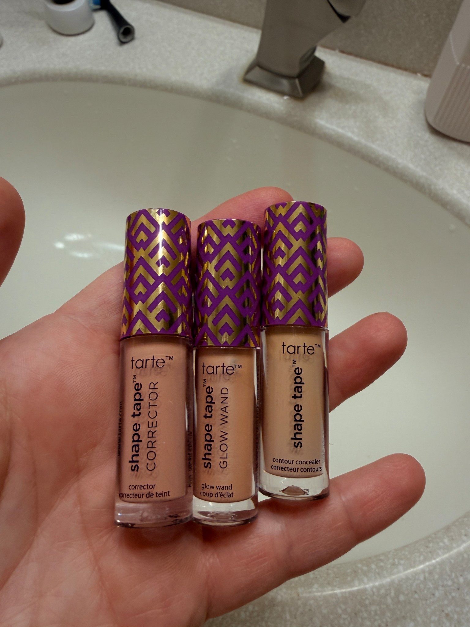 Trying these out this week. Love Tarte products, so thought I’d see how this trio works. So far I’m liking the results. Used the corrector under my eyes and the Glow around my nose creases (over 40…)

#LTKStyleTip