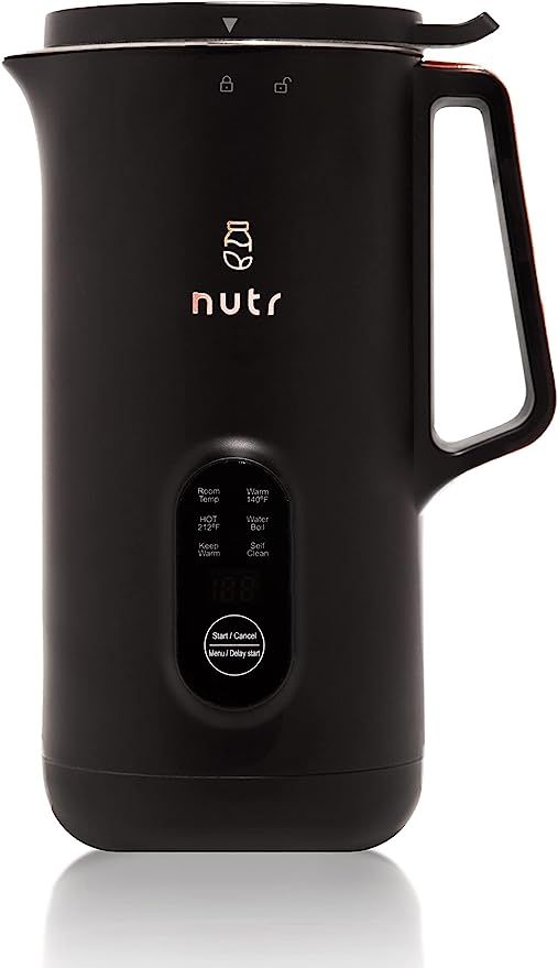 NUTR Machine Automatic Nut Milk Maker, Homemade Almond, Oat, Coconut, Soy, or Plant Based Milks a... | Amazon (US)