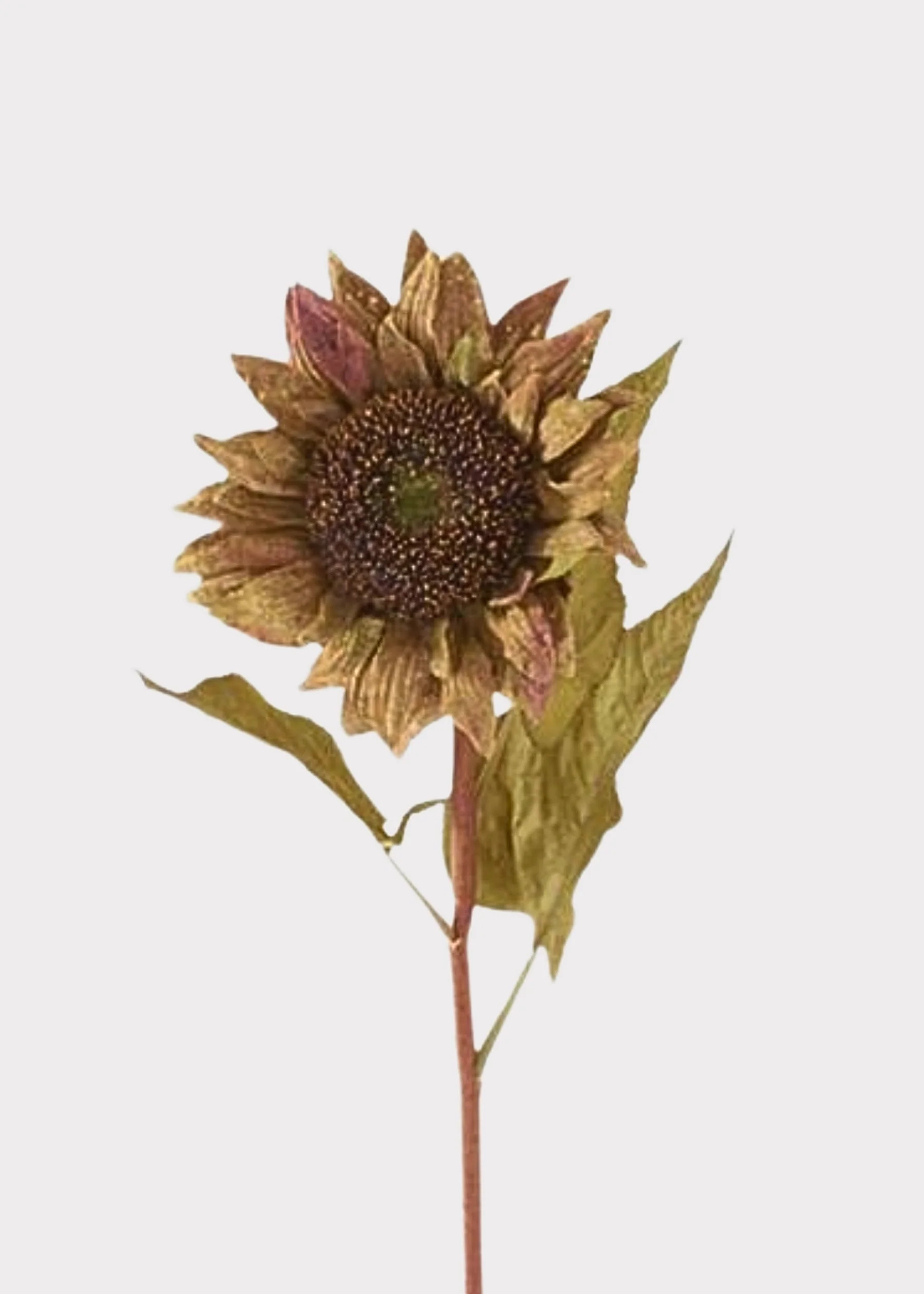 Autumn Mustard Sunflower Stem | Artificial Fall Flowers | Afloral | Afloral