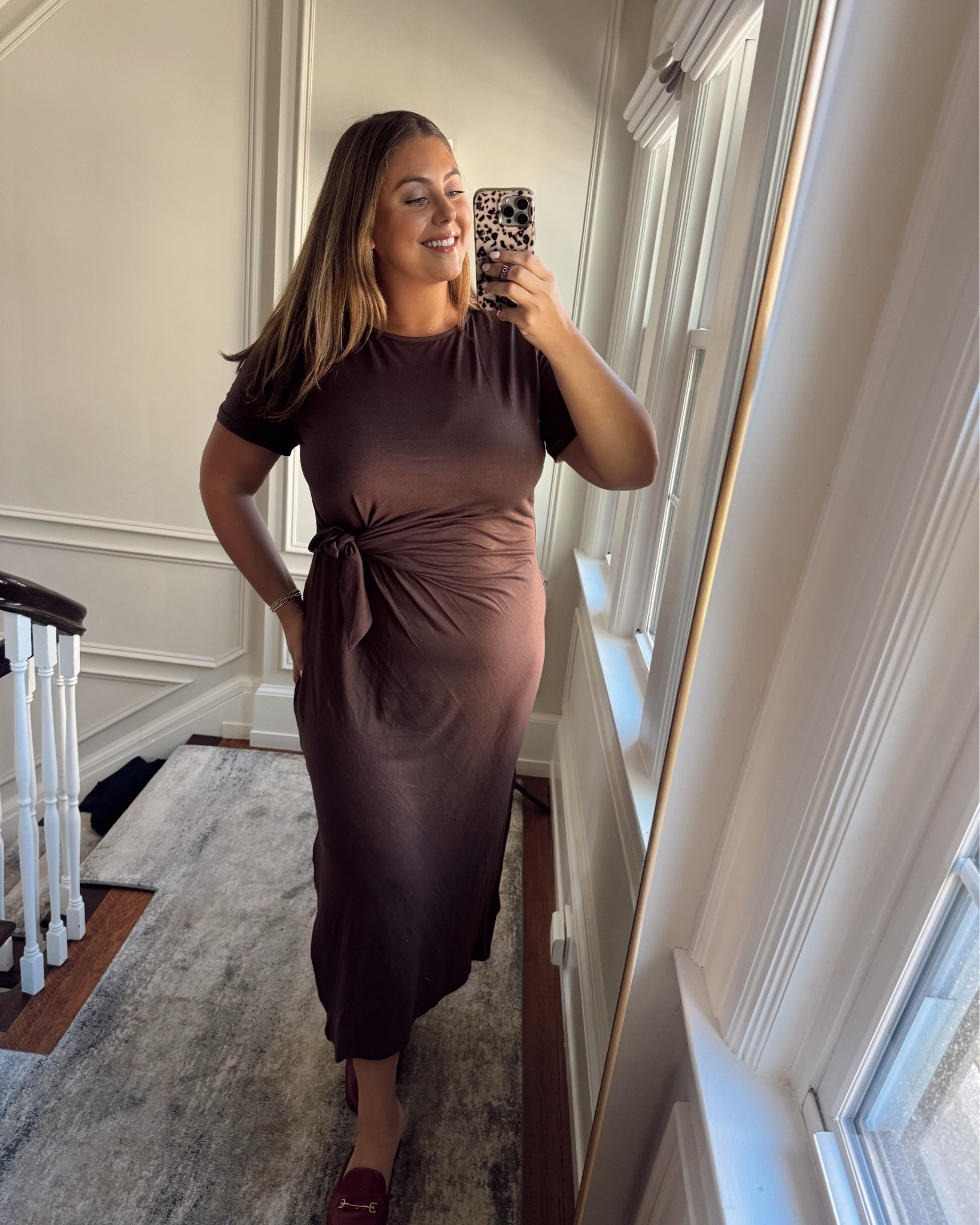 This dress is perfect to take you through the seasons - wear for warmer weather and later - pair with a denim jacket or cropped trench coat for fall. Wearing size XXL in dress & cropped trench. 

#LTKStyleTip #LTKPlusSize #LTKSeasonal