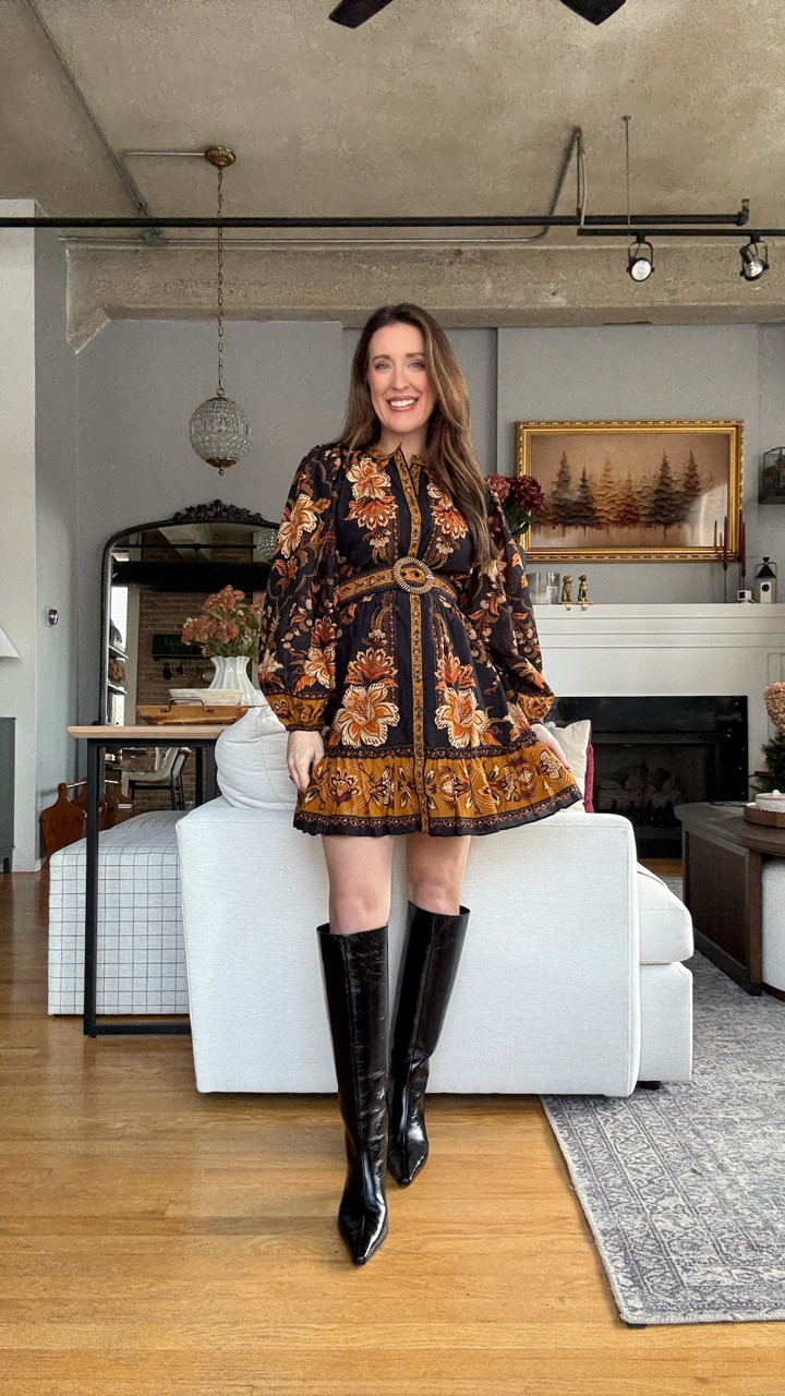 This Farm Rio dress from Anthropologie is the perfect Thanksgiving dress! Also would be so cute for a family photo outfit. I size up one to fit the bump

#LTKBump #LTKStyleTip #LTKHoliday