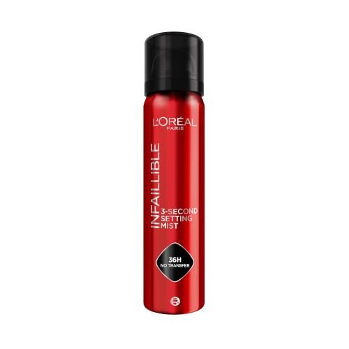 L'Oréal Paris Setting Spray, Infallible 3-Second Makeup Mist for Face, 75ml | Amazon (UK)