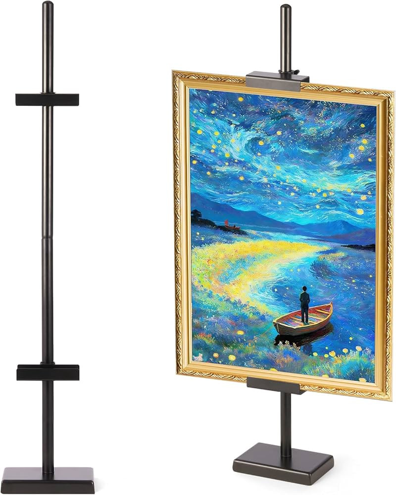 30'' Adjustable Tabletop Easel Stand, Black Easel for Display | Amazon (US)