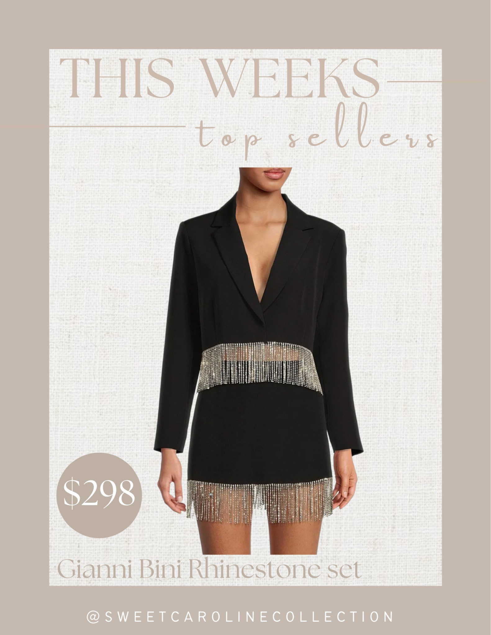 This weeks top sellers!

2. Gianni Bini Rhinestone Fringe jacket and skirt set 🖤

Dillards, Gianni bini, mini skirt, cropped blazer, jacket, rhinestone set, Windsor, buckle, fall fashion, style, outfit inspo, revolve, superdown, NBD, lulus, Bloomingdale’s, holiday outfit, New Years outfit, Christmas outfit, holiday style, Christmas party outfit, birthday outfit, party outfit, event outfit, Concert outfit, top seller, best seller, style, fashion, must have, trendy, under 300, under 200, under 150, under 100, sweet Caroline collection

#LTKHoliday #LTKstyletip #LTKSeasonal