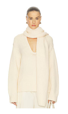 L'Academie By Marianna Kindall Scarf in Oat from Revolve.com | Revolve Clothing (Global)