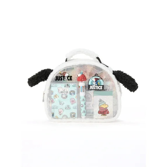 Justice Snoopy Stationery Set with Case, 6 Piece Unisex Handbag Set for Children Ages 6 and up | Walmart (US)