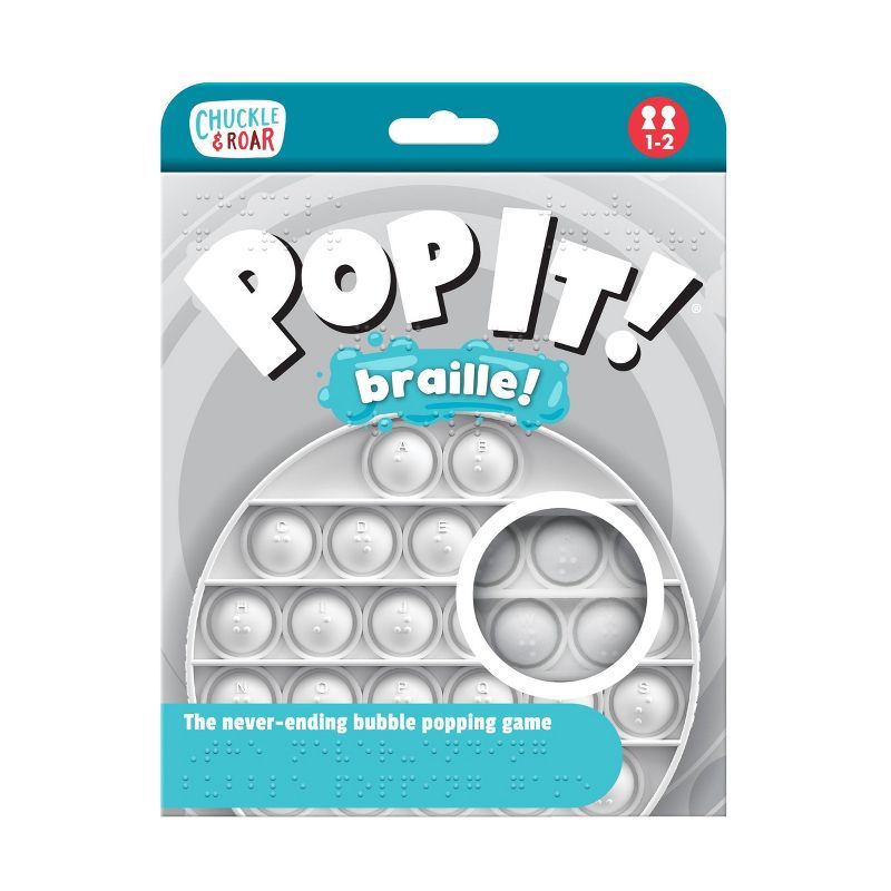 Chuckle & Roar Pop It Braille Fidget and Sensory Toy | Target