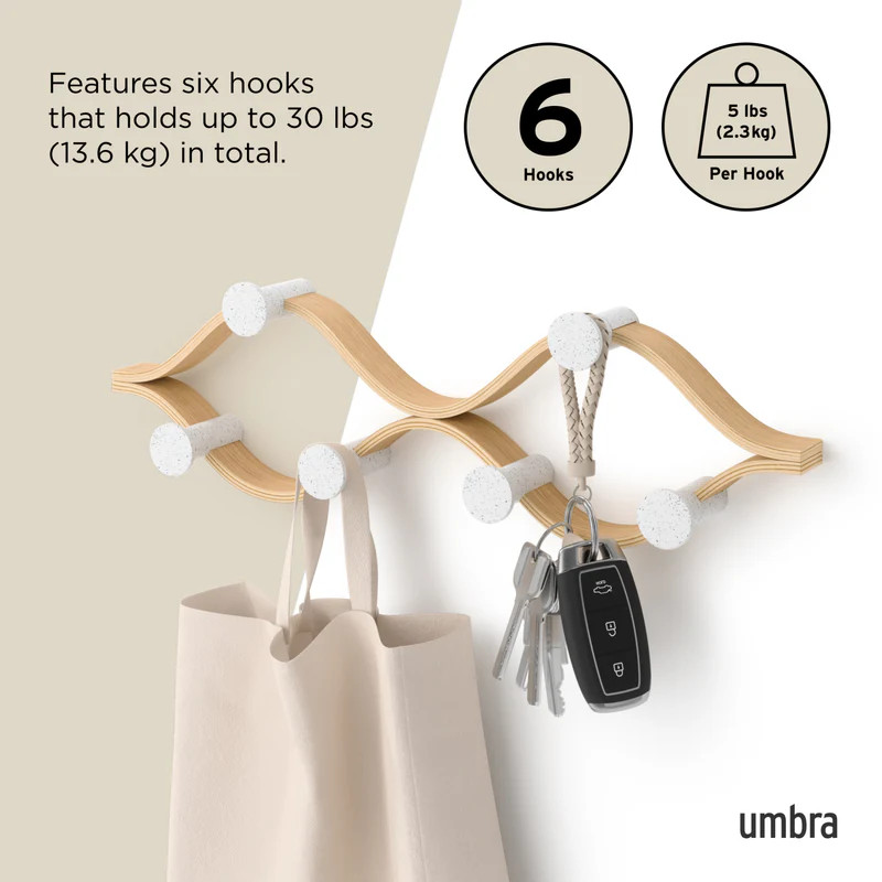 Montage 6 Wall Hook | Umbra