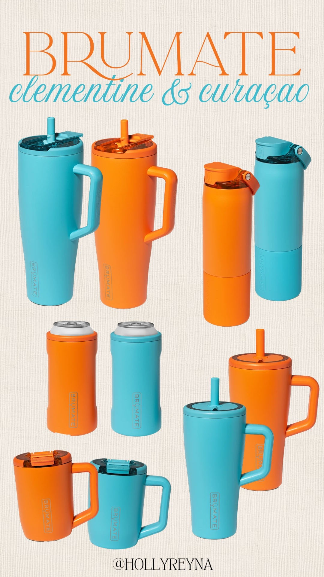 Brumate new arrivals. Brumate summer tumbler. Turquoise tumbler. Orange tumbler.

#LTKfitnessgoals #LTKSeasonal #LTKdayinmylife