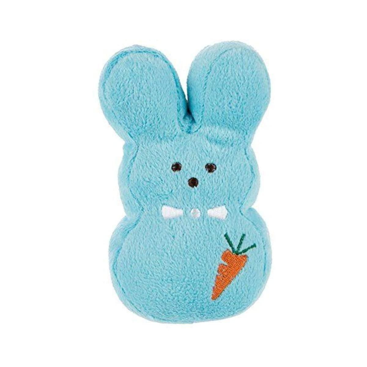 Peeps Plush Bunny Squeaky Toy (Blue) | Target