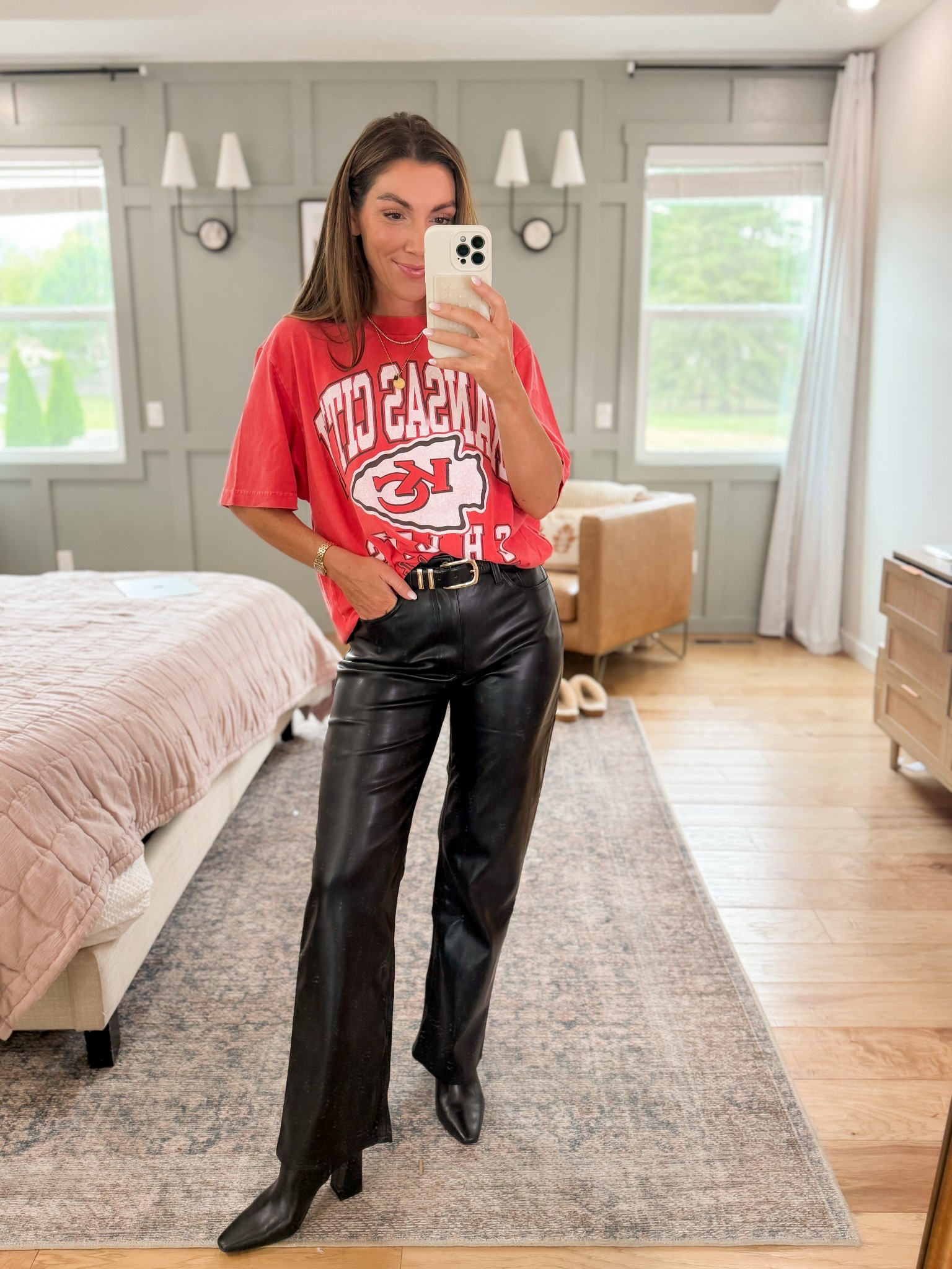 In our supportive bridesmaid era for Taylor and Travis! 
Abercrombie Chiefs 

#LTKActive #LTKSaleAlert #LTKStyleTip