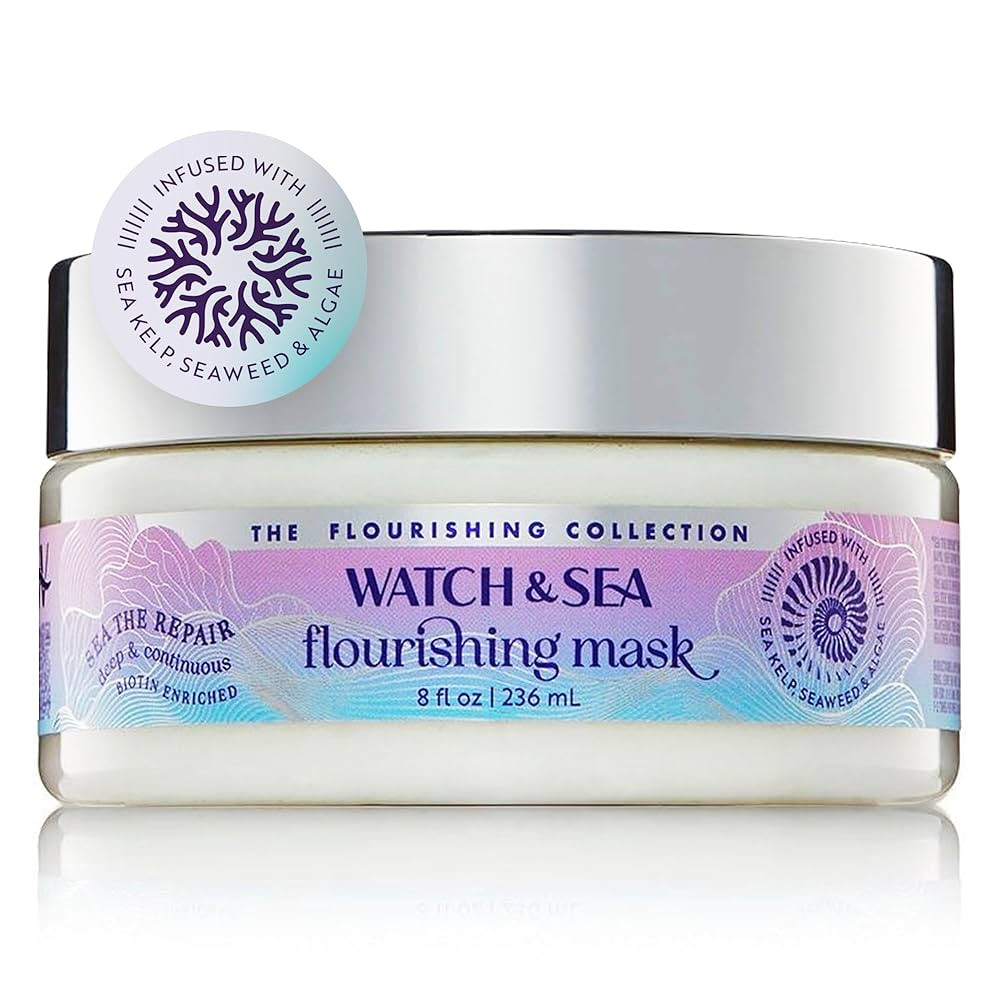 Watch & Sea Deep and Continuous Flourishing Hair Mask - Deep Conditioning Hair Mask for All Hair ... | Amazon (US)