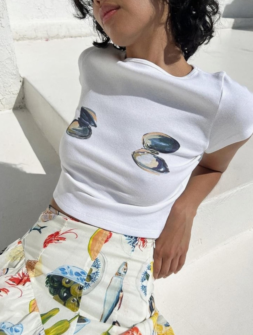 Women’s short sleeve baby tee with that retro 2000s casual look. 🐚🦪 This slim fit graphic crop top is easy to style with denim skirts, jeans, linen pants, shorts, skirts, or layered over swimwear for summer outfits, vacation looks, coffee runs, casual weekends, and everyday going-out style. 

Shop this Amazon graphic tee if you want a cute nostalgic top that still feels wearable. 🦀🍊🌊⛱️

#LTKSeasonal #LTKTravel #LTKMidsize