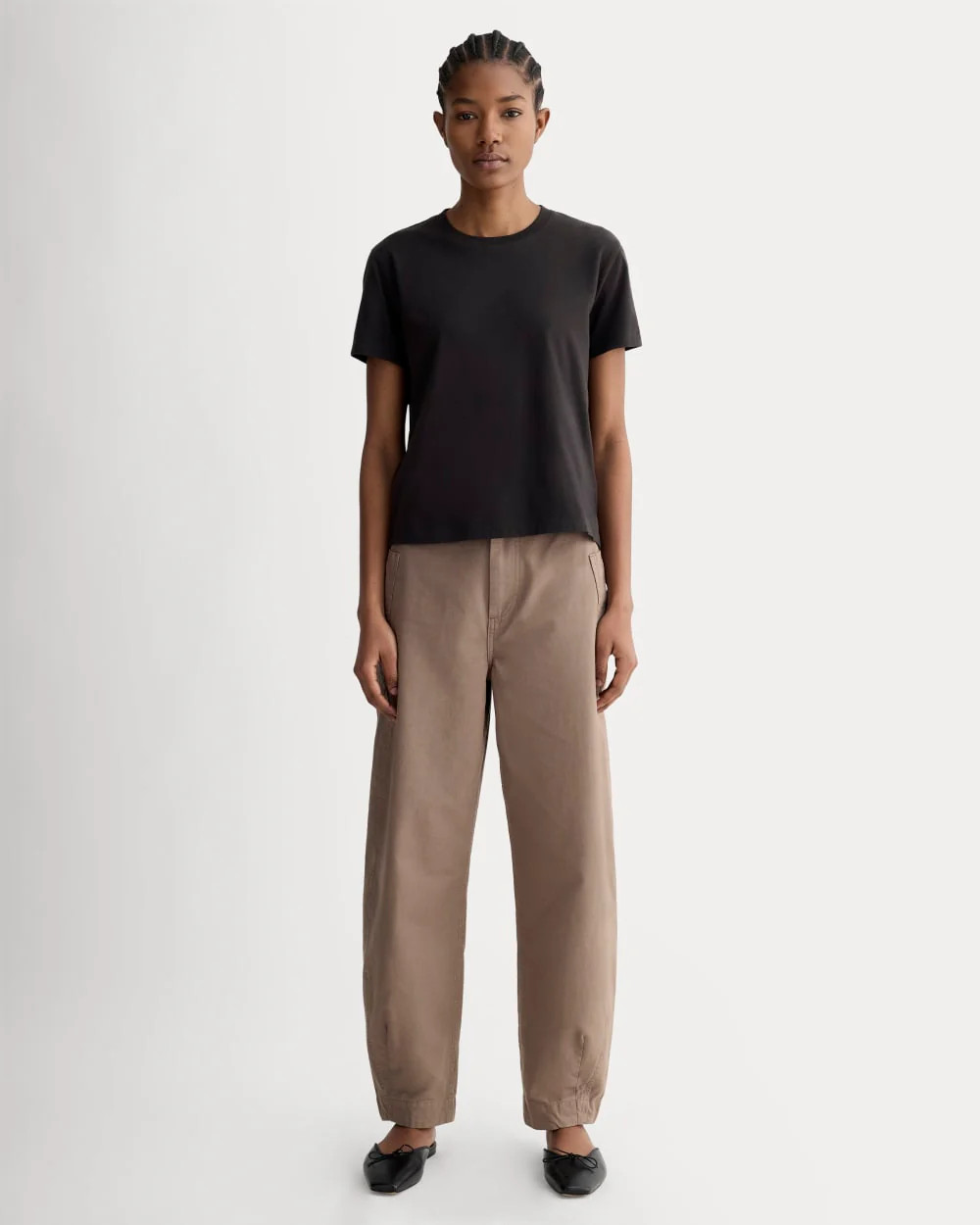 The Box-Cut Tee in Essential Cotton | White | No Pocket | Everlane