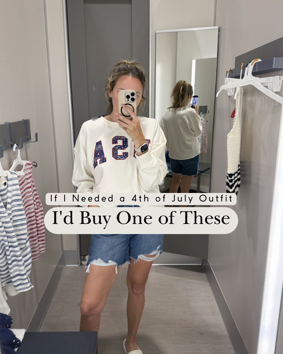 @Target Target striped button-down layered over a tank for an effortless summer outfit. The perfect lightweight layer for cooler evenings, travel days, beach vacations, and 4th of July celebrations. Classic, timeless, and easy to wear. #ad

#LTKOver40 #LTKSeasonal