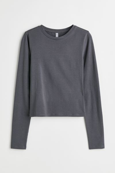 Short Jersey Top | H&M (US + CA)