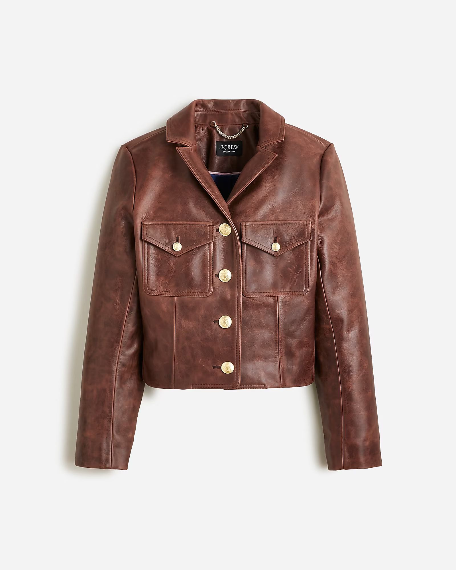 Collection leather lady jacket | J. Crew US