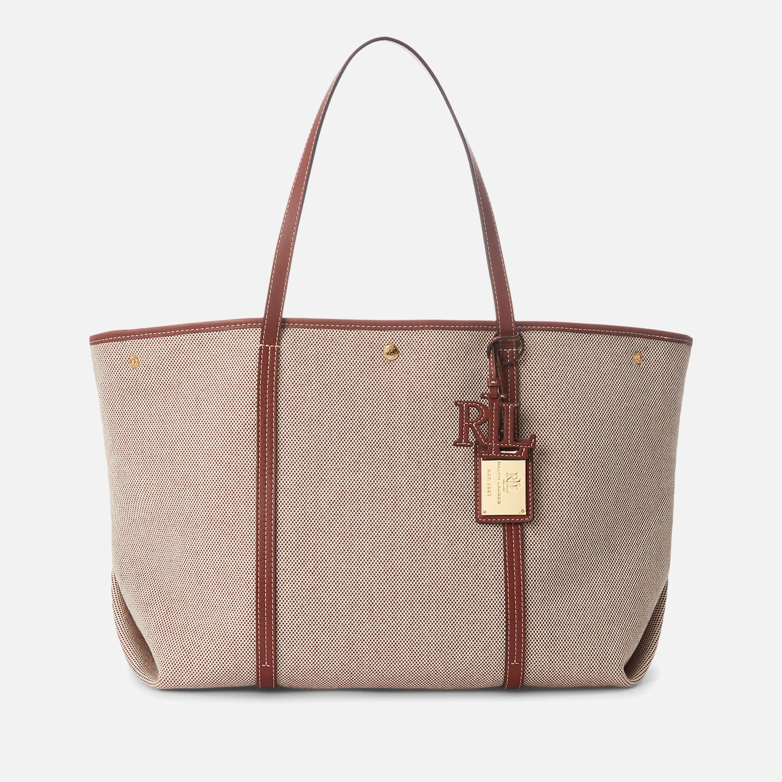 Lauren Ralph Lauren Emerie Canvas Tote Bag | Coggles | Coggles (Global)
