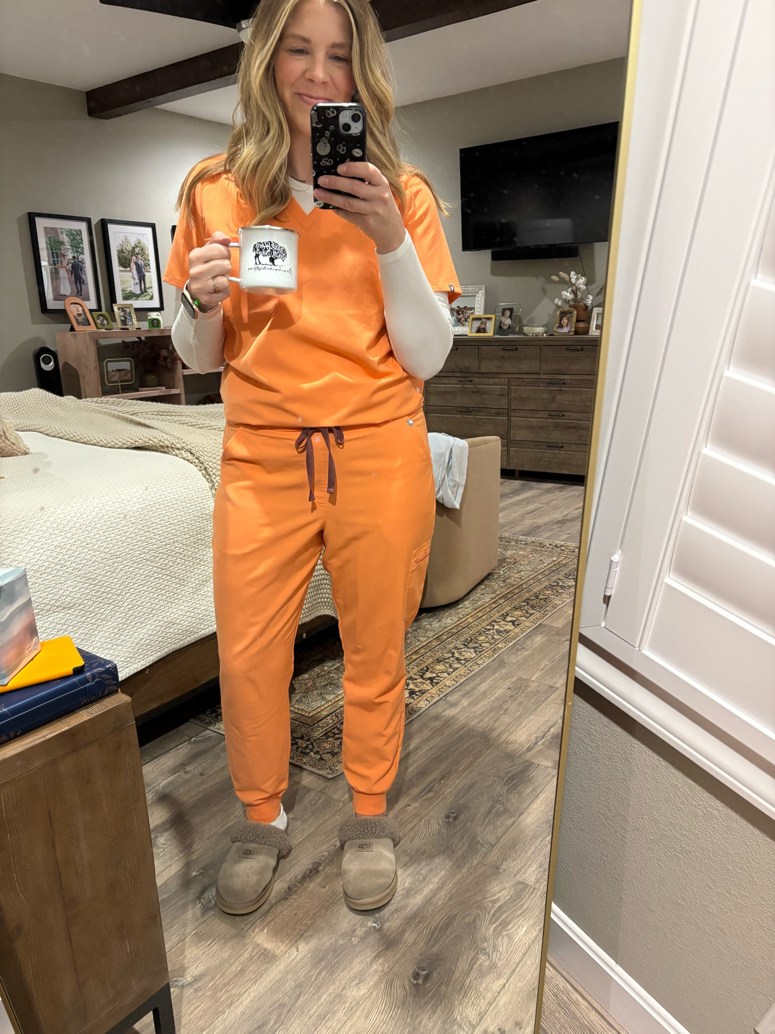 Headed to work, or jail? I’ll let you decide. Figs are my jam  

#LTKU #LTKWorkwear #LTKStyleTip