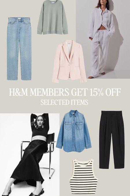 H&M members get 15% off selected items 🫶 here’s our spring staples!   

#LTKeurope #LTKstyletip #LTKSeasonal