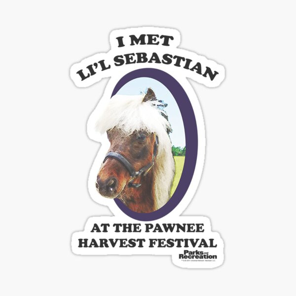 I met lil Sebastian  Sticker | Redbubble (US)