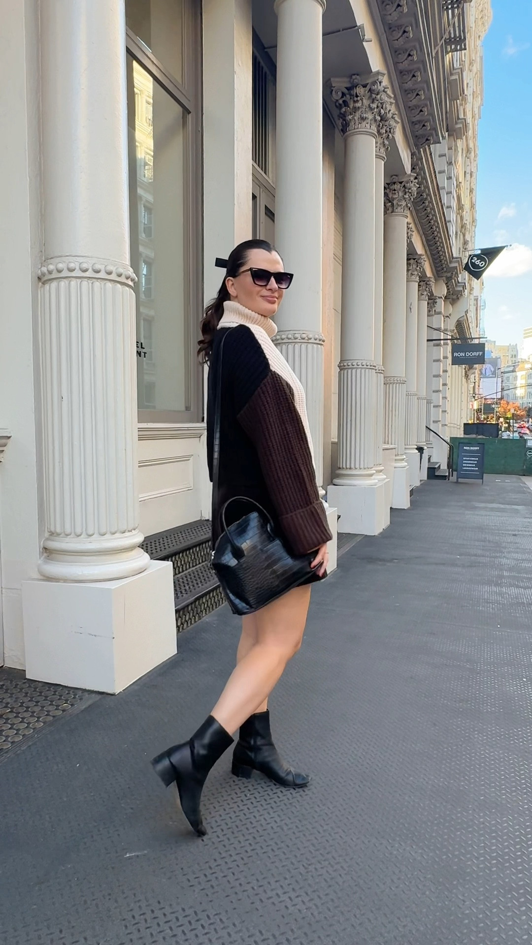 I love an oversized turtleneck for winter but pairing it with this brown corduroy skirt gives it an even cozier feeling. Add some boots and a hair bow and you’ve got a perfect late fall outfit  

#LTKStyleTip #LTKHoliday #LTKSeasonal
