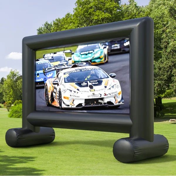 White Portable Inflatable Projector Screen | Wayfair Professional