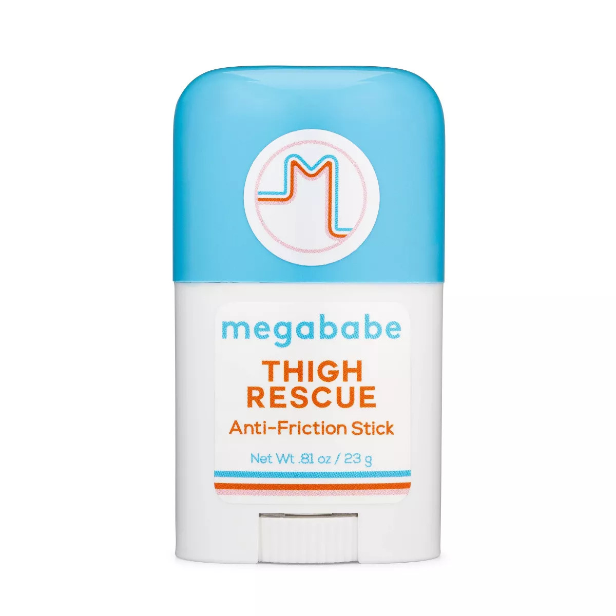 Megababe Thigh Rescue Lotion Anti-Chafe Stick - Trial Size - Pomegranate/Citrus Scent - 0.81oz | Target