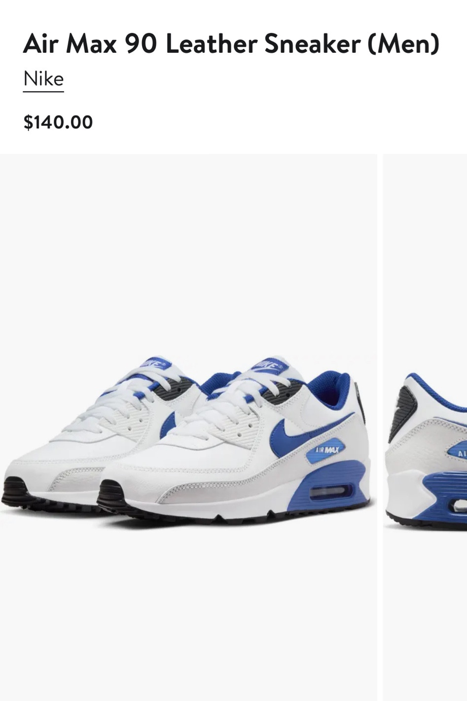 But have you seen the Air Max 90 leather sneakers yet? Perfect holiday gift

#LTKshoecrush #LTKGiftGuide