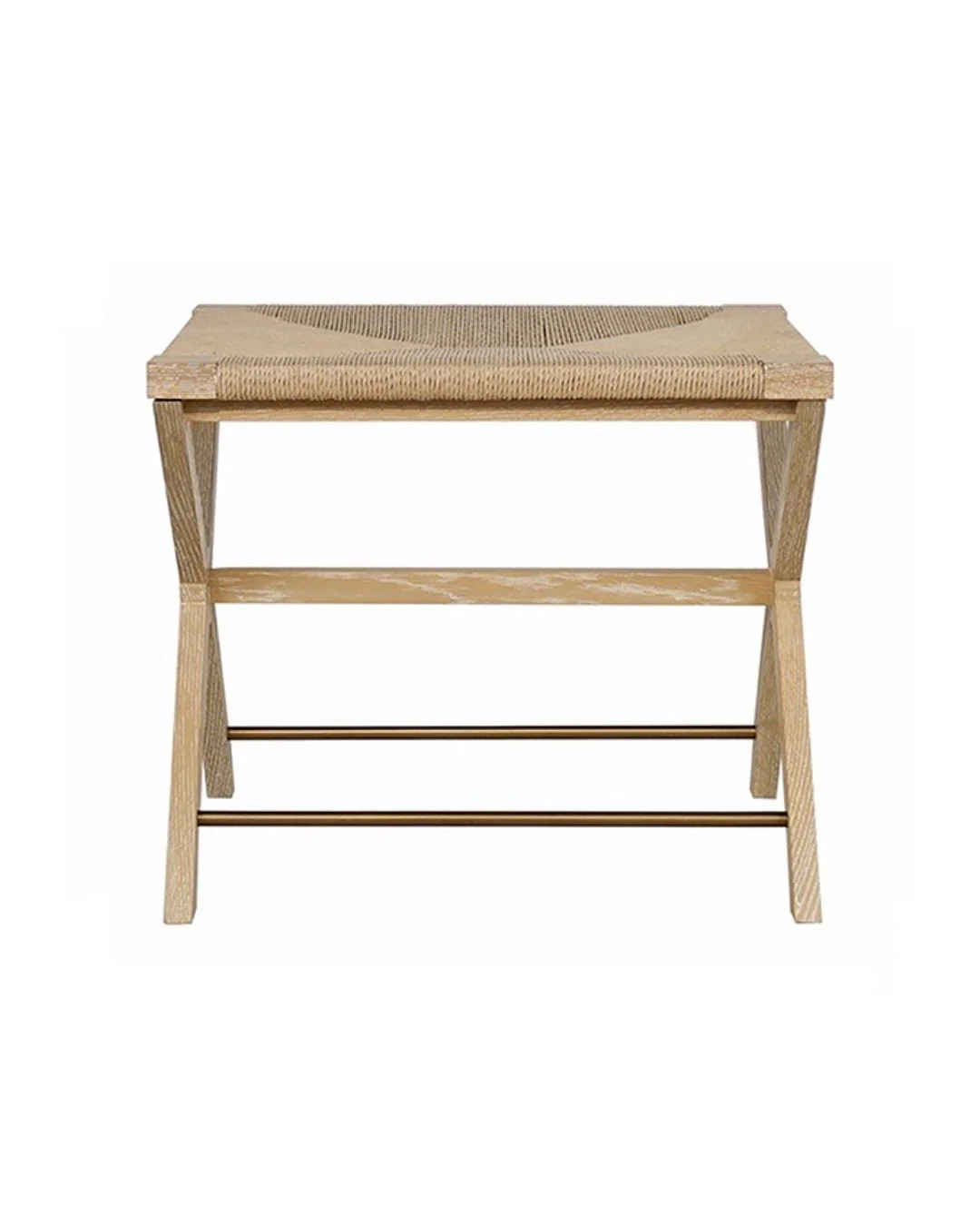 Conan Rattan Stool | Brooke & Lou | Brooke and Lou