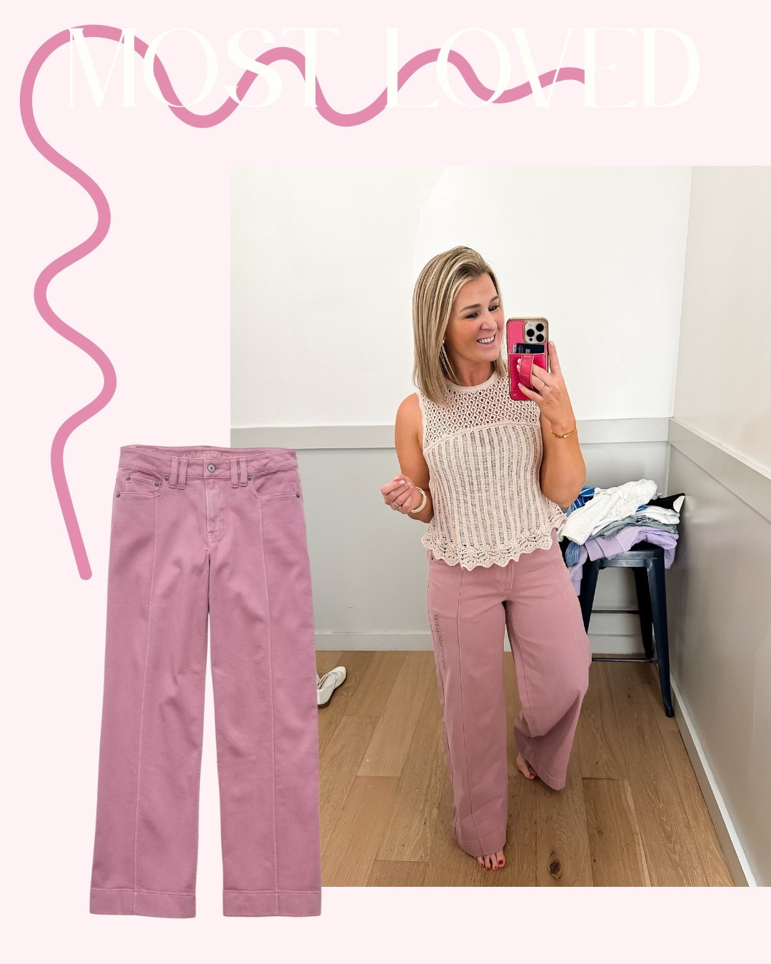 American Eagle find 

Wearing a 6 | could do a 4 

I think these are the short length 

#LTKPetite #LTKOver40 #LTKStyleTip