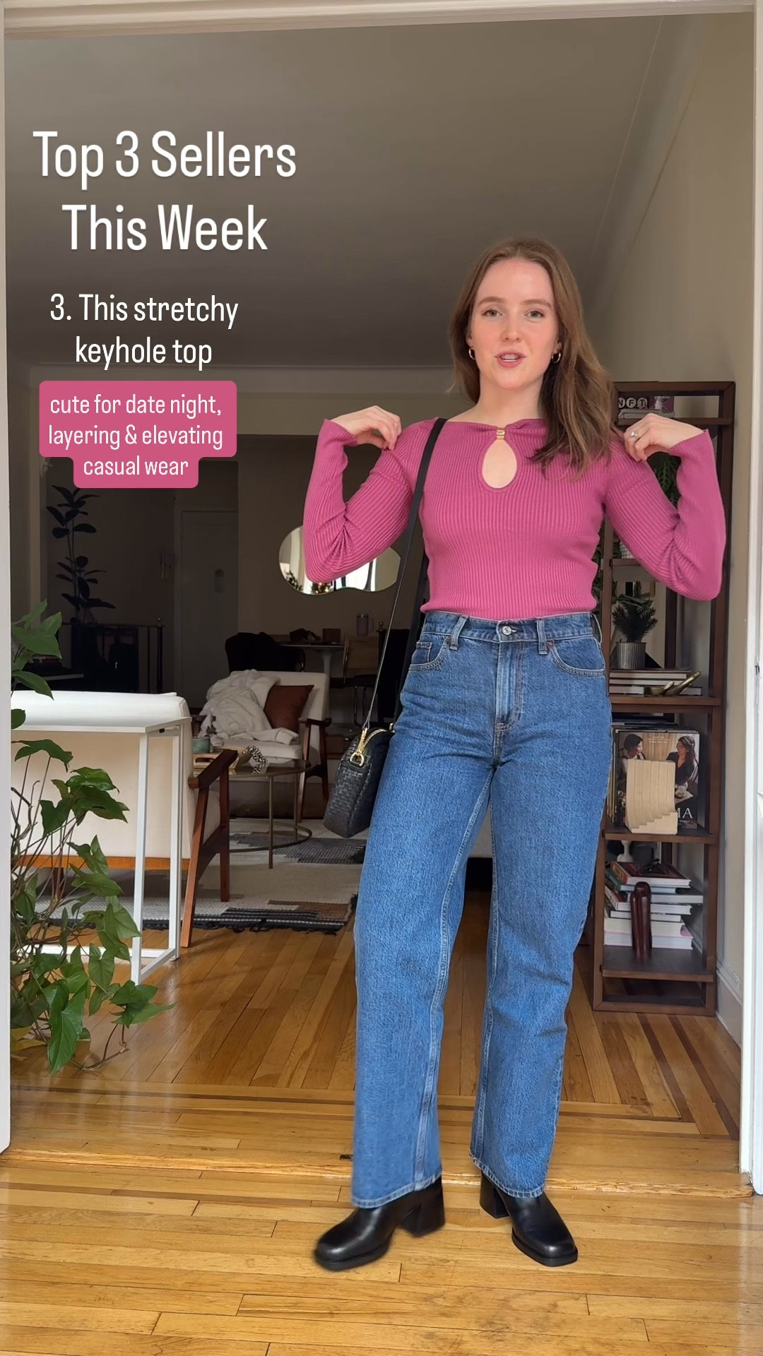 Best seller this week. Stretchy keyhole top from Abercrombie. On sale! Wearing xs. Jeans also on sale wearing 25 short. I’m 5ft 2 117 lbs


#LTKPetite #LTKSaleAlert