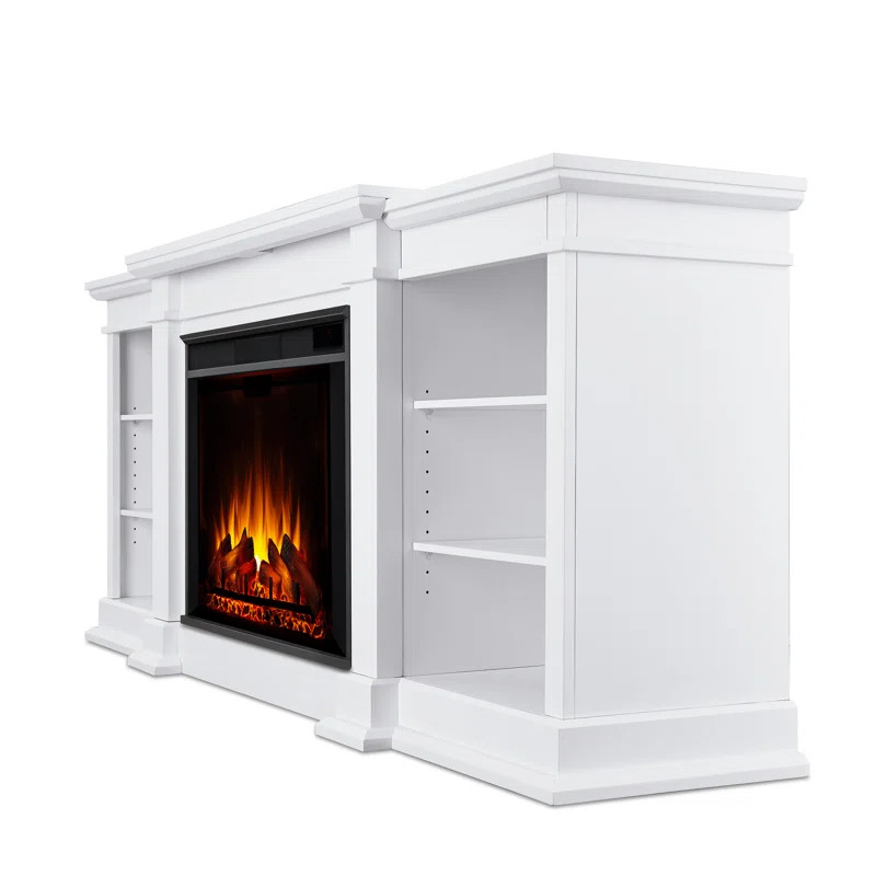 Eliot Grand 81'' TV Stand with Electric Fireplace | Wayfair North America