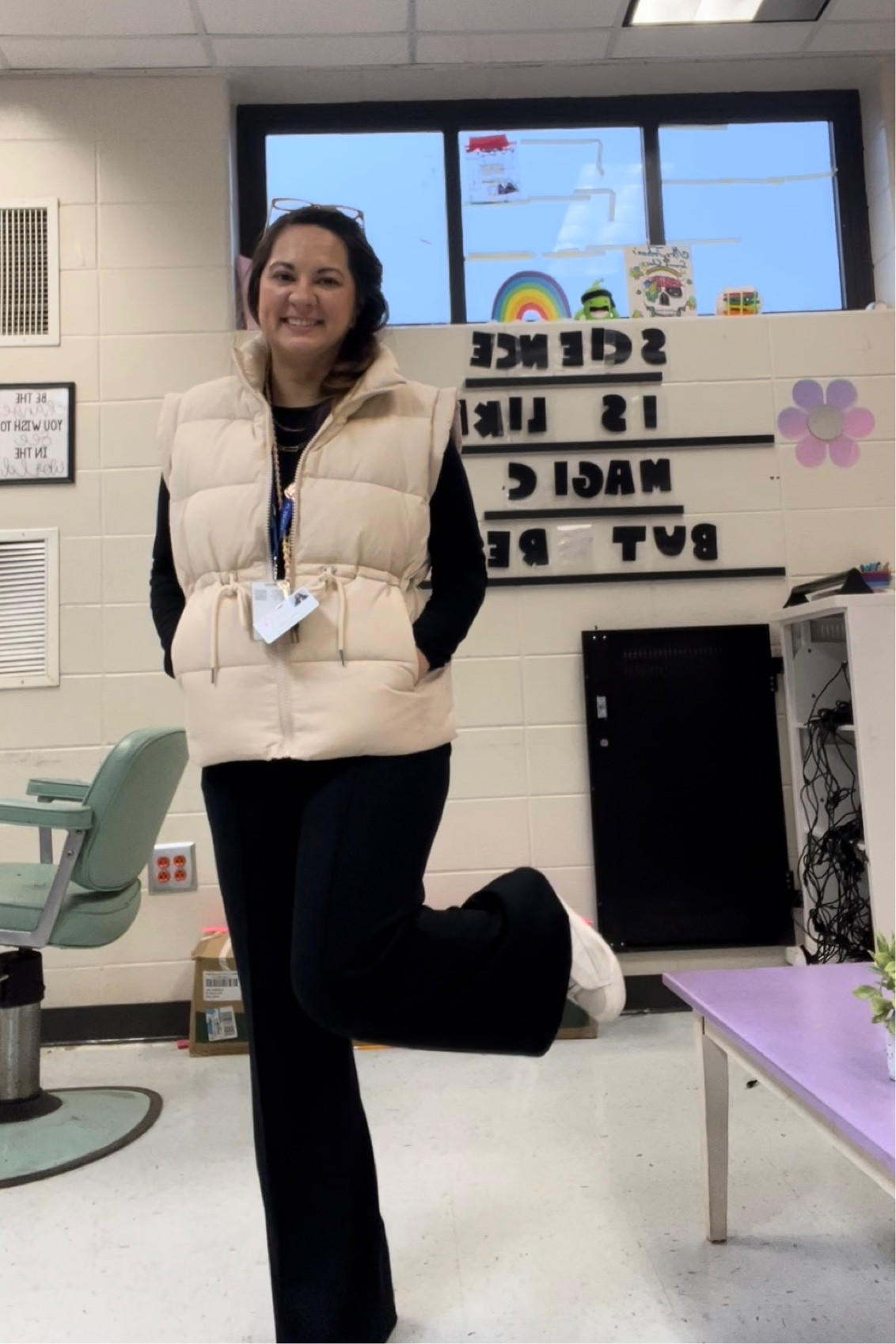 5’4. Medium in all items. 7 in shoes 

#LTKGiftGuide #LTKstyletip #LTKfindsunder50