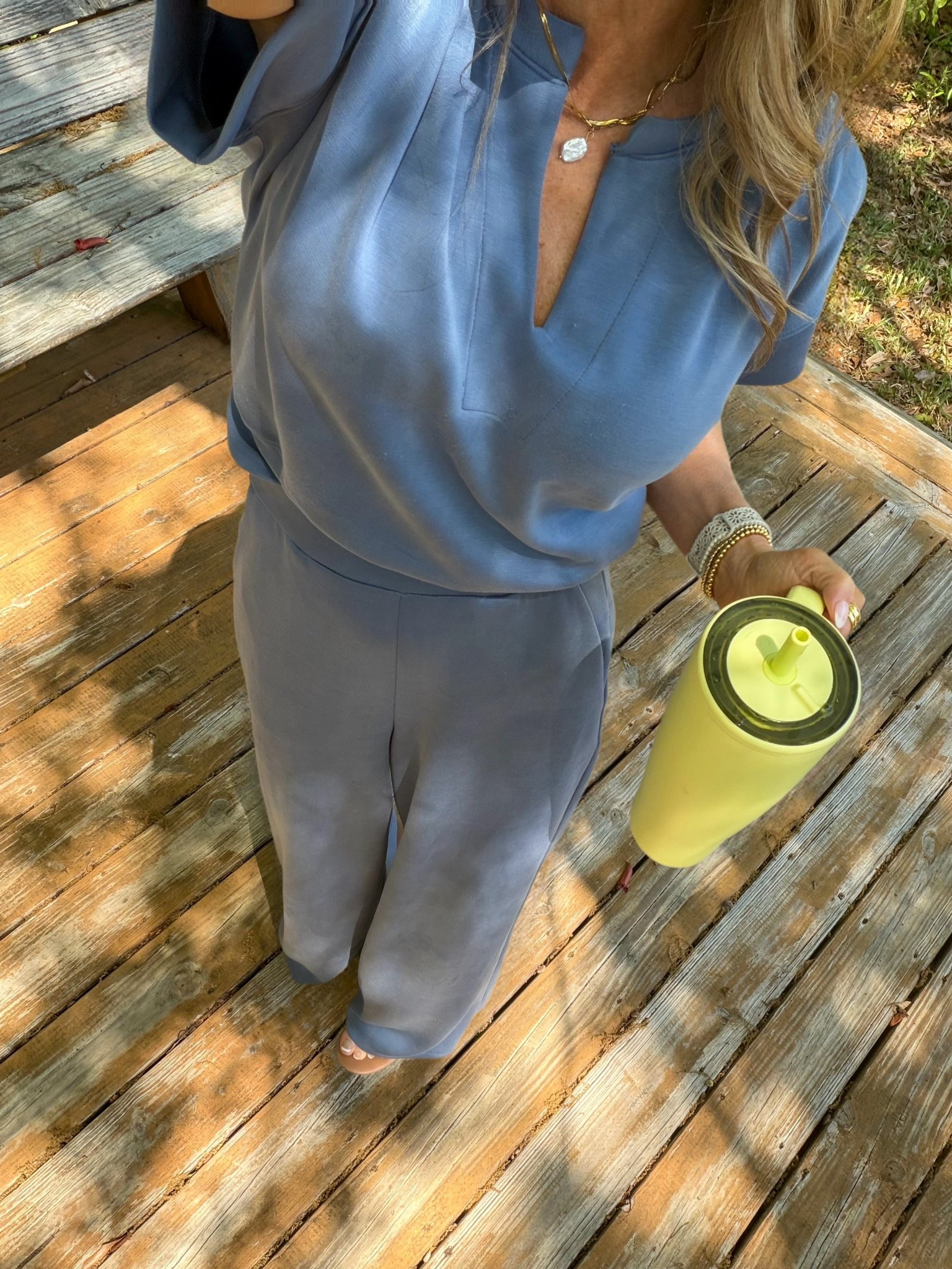 Butter soft sets are my jam! This is one of my favorites! Use code JANUARY25 at checkout to save!

Spring outfits 2026, loungewear, scuba knit pants set, Gibsonlook, weekend outfits, spring break outfits 

#LTKmomlife #LTKootd #LTKOver40