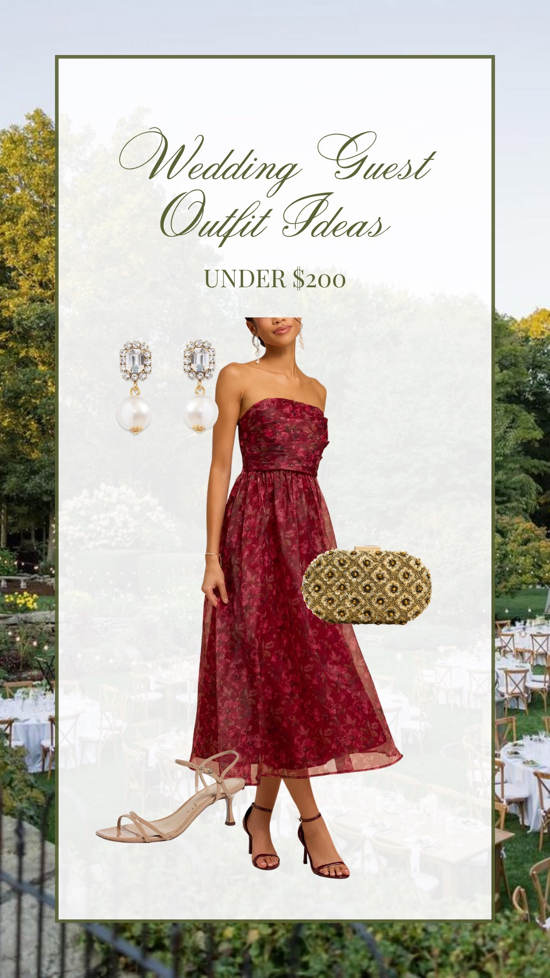 Wedding guest look under $200!

Wedding guest outfit idea // wedding guest dress