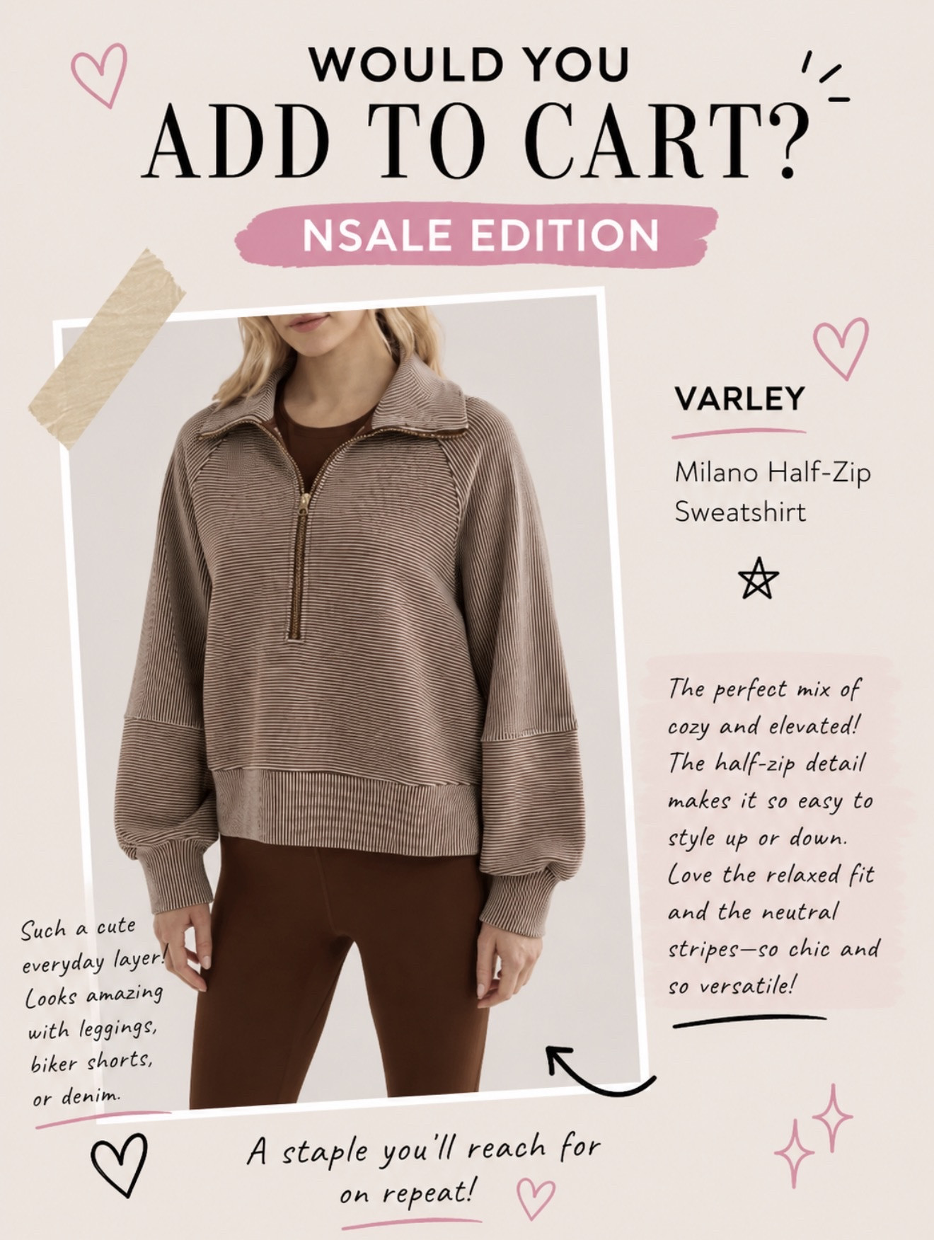 I’ve had my eye on this Varley top. Thinking I’ll get a lot of wear out of it

#LTKSaleAlert #LTKOver40 #LTKSeasonal