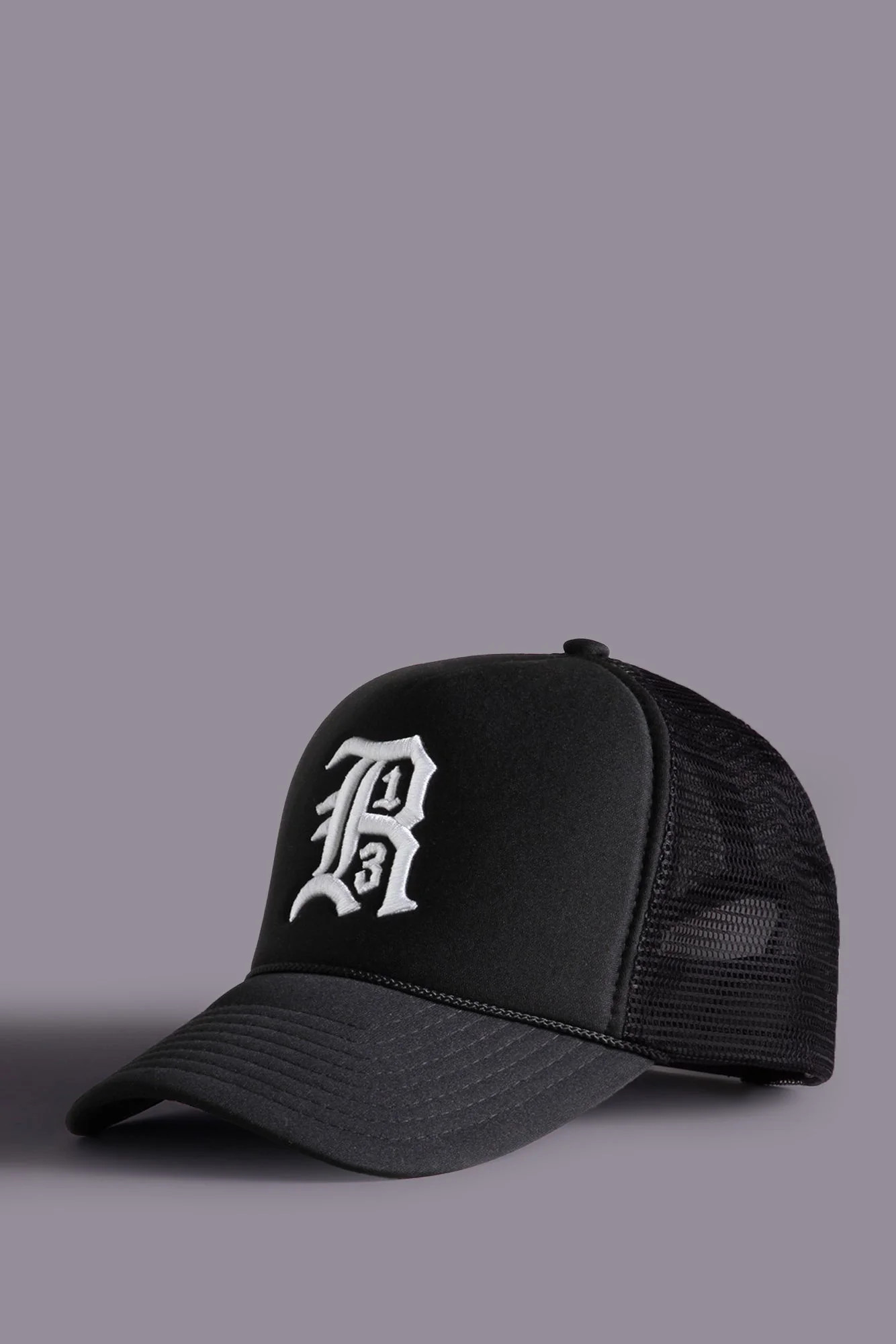 R13 TRUCKER HAT - BLACK | R13