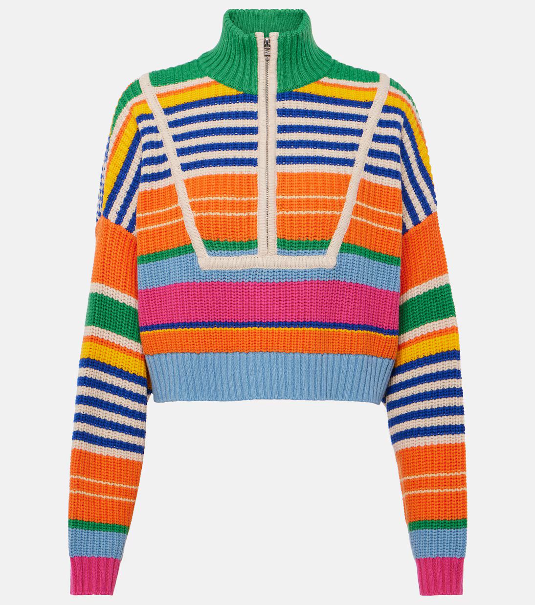 Hampton cropped half-zip sweater | Mytheresa (US/CA)