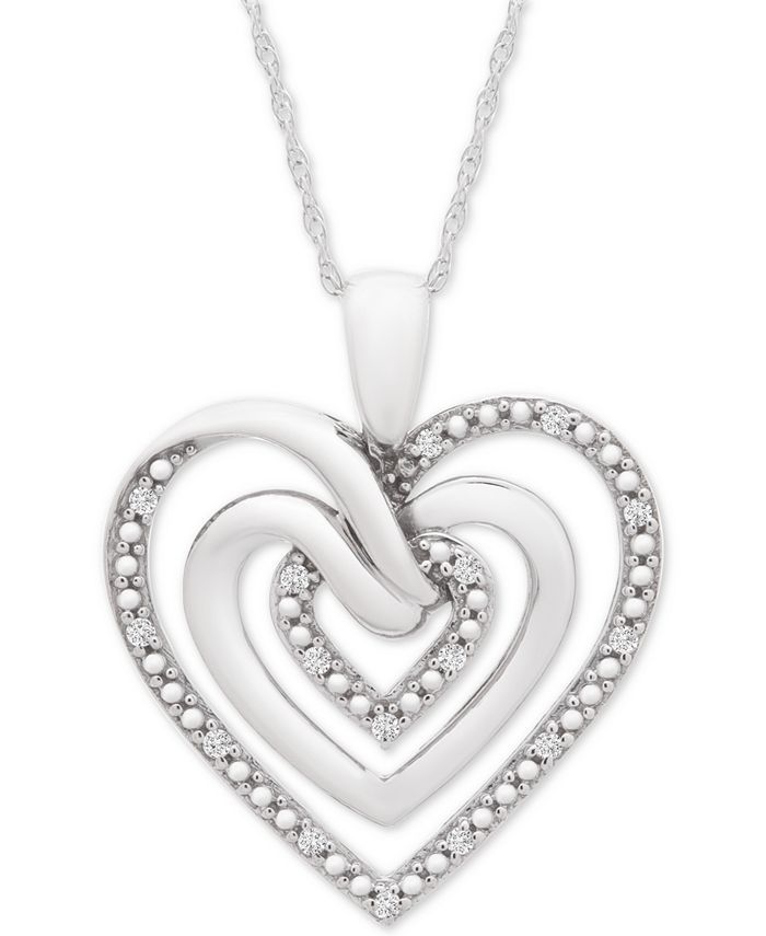 Macy's Diamond Multi-Heart 18 | Macys (US)