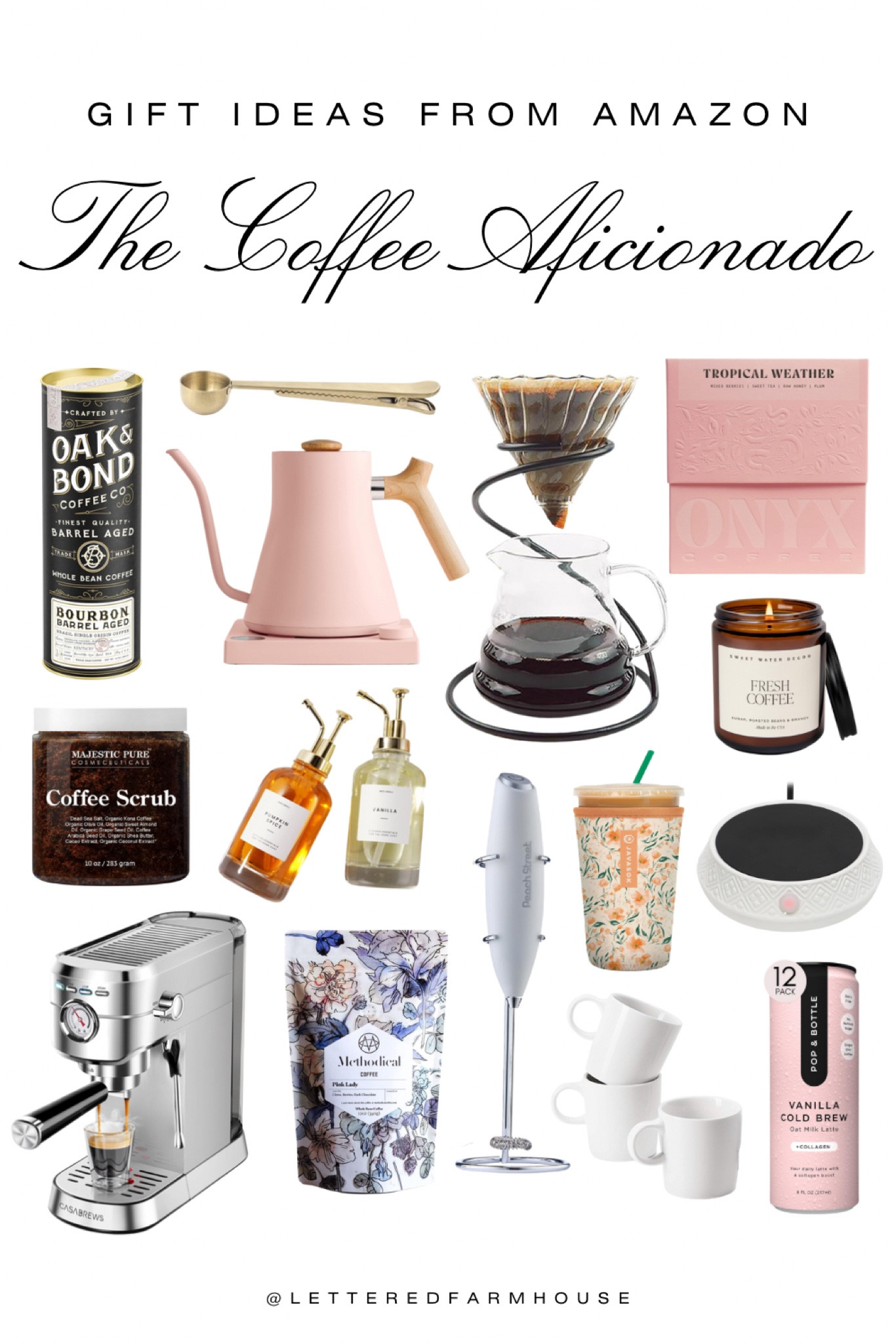 Discover the perfect gifts for coffee aficionados! From sleek espresso machines to cozy mug warmers and indulgent coffee sugar scrubs, explore our curated roundup of Amazon's finest coffee-themed treasures. Elevate your coffee experience this year with these delightful finds!

#founditonamazon #amazonhome #amazonfinds Mother’s Day gift ideas, mothers day gift baskets, Mother’s Day gifts for friends, Mother’s Day gift guide, Mother’s Day gift ideas for grandmas, gifts to mom from daughter, gifts for mother in law, gifts for her, gifts for sister, gift for friend


Follow my shop @LetteredFarmhouse on the @shop.LTK app to shop this post and get my exclusive app-only content!

#liketkit #LTKHome #LTKFindsUnder50 #LTKFindsUnder100
@shop.ltk
https://liketk.it/4MRq5

#LTKxPrimeDay #LTKHoliday #LTKGiftGuide