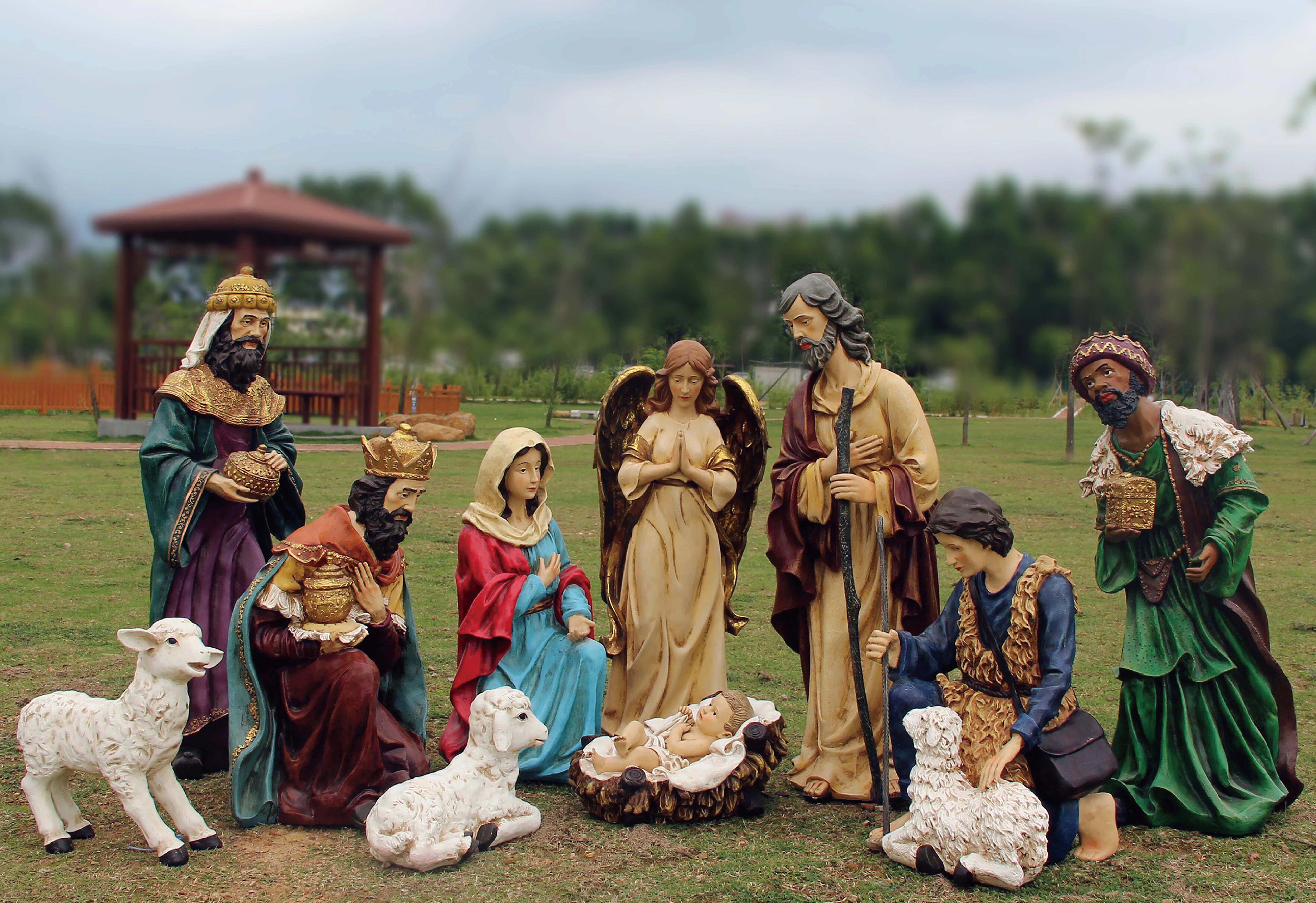 The Holiday Aisle® 12 Piece Outdoor Nativity Lawn Art/Figurine Set & Reviews | Wayfair | Wayfair North America