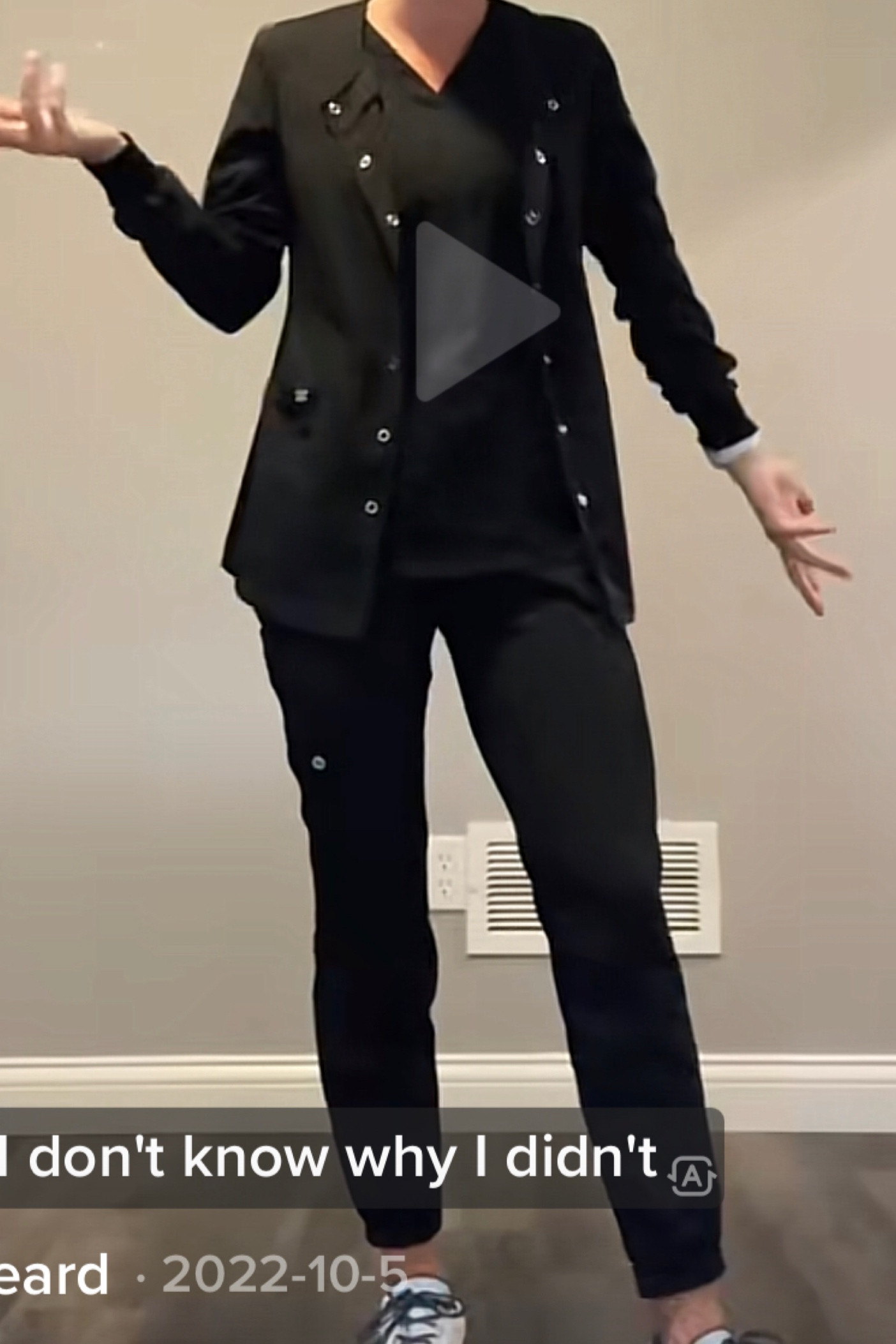 Hands down my most worn favorite scrub combo! (Yes they beat my FIGS 🙊)
I bought all these items in 2016 and they are all still going strong!!!! 
This barco set is amazing in the summer as the material is sporty but I love wearing them year round! 
I am also attaching the barco one jacket that I have - it is a little more light weight and great for those days you need just a little something 🥰  summer months I always still have a scrub jacket on! 😂 
XS IN EVERYTHING
XS PETITE IN BOTTOMS! ❤️ perfect for us short girlies

#healthcare
#scrubs
#barcoone
#greysanatomy
#healthcarefit
#healthcareworker
#favoritescrub set
#blackscrubs


#LTKunder100 #LTKworkwear #LTKunder50