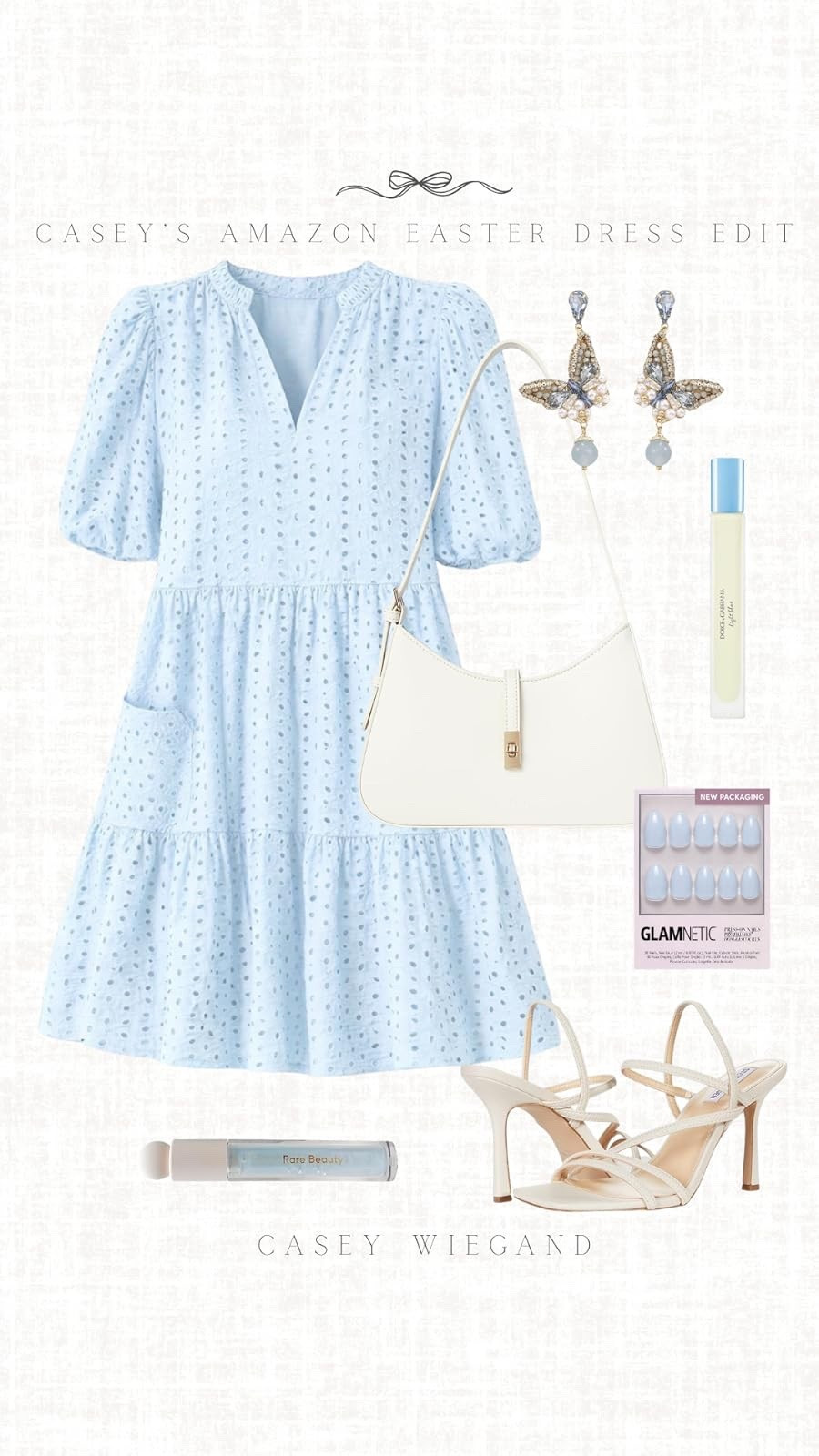 Celebrating Easter with a cute dress and dreamy accessories! Perfect for a festive occasion. #EasterStyle

#LTKootd #LTKdayinmylife #LTKgrwm