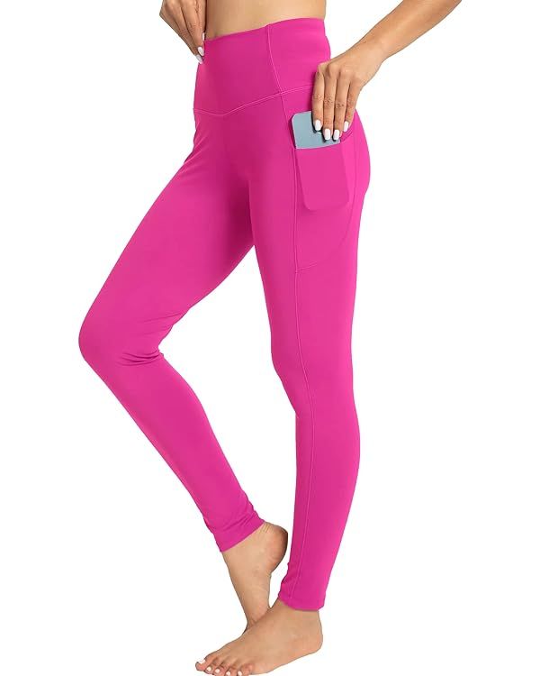 Kcutteyg Yoga Pants for Women with Pockets High Waisted Leggings Workout Sports Running Athletic ... | Amazon (US)