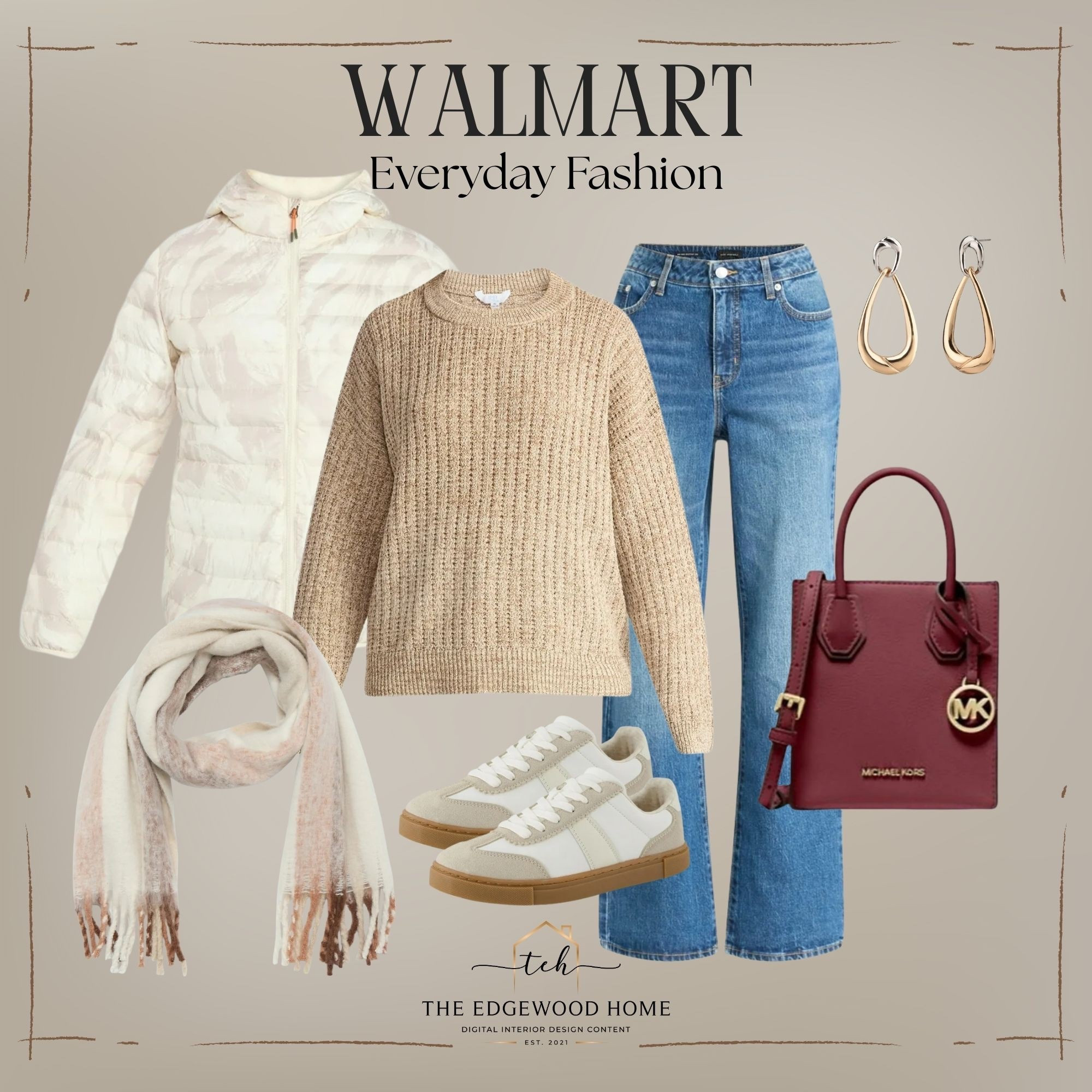 Neutral Everyday Fashion from Walmart 

#LTKootd #LTKmomlife